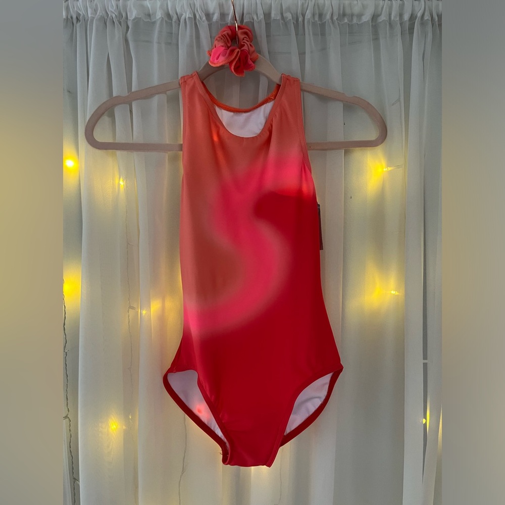 Balera Bright Color Leotard w/ Scrunchie